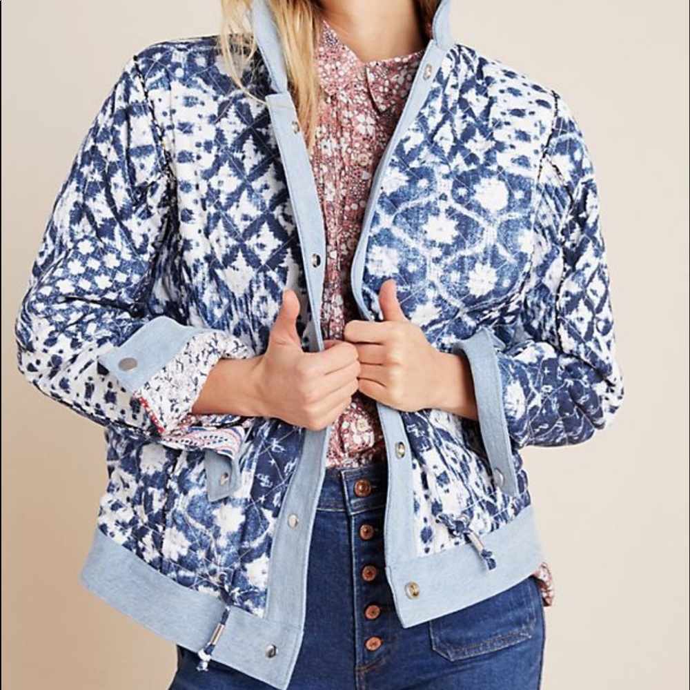 Blank Nyc Reversible Patchwork Denim-Lined Jacket - image 2